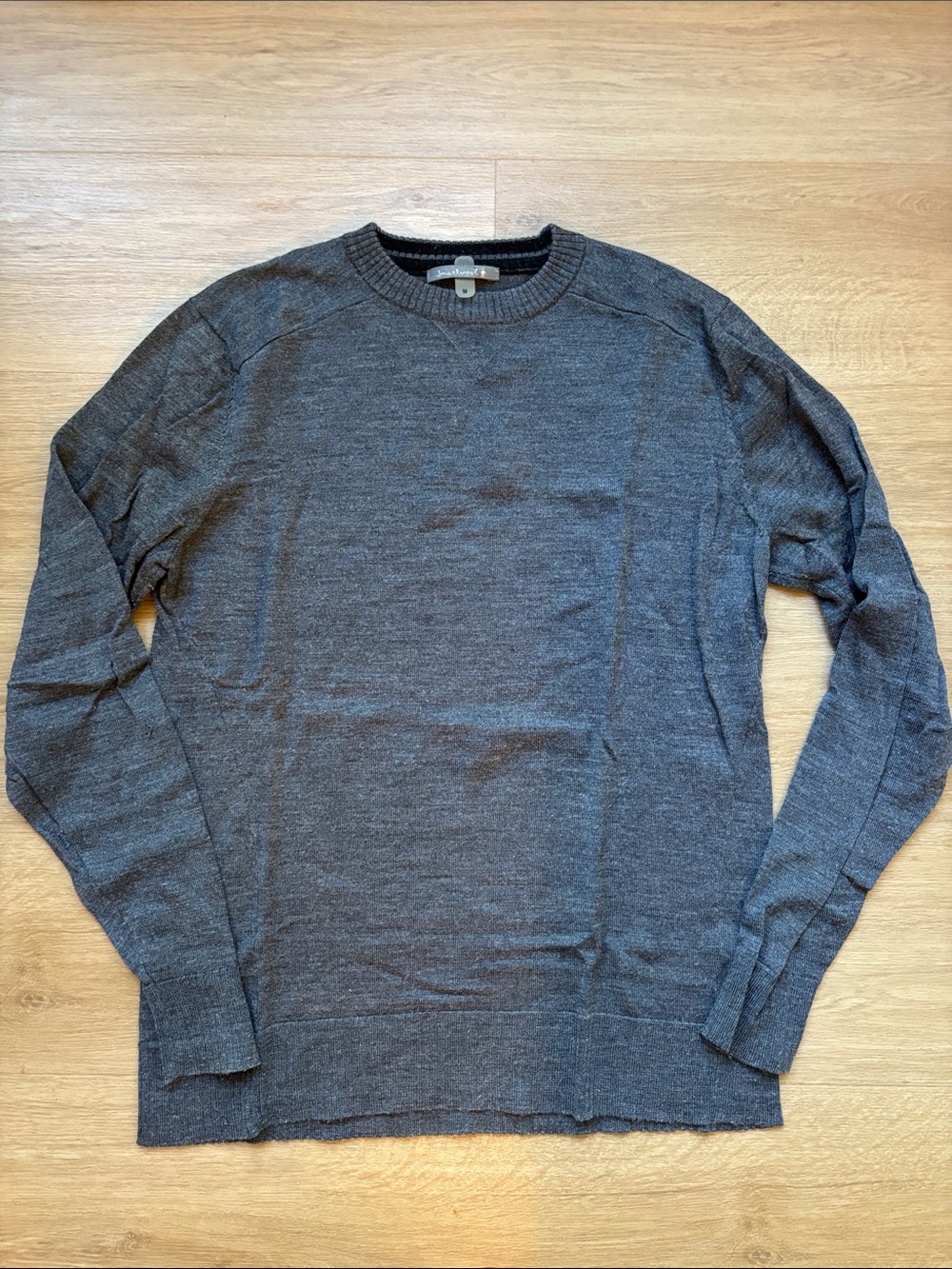 Smartwool Men’s Crewneck Sweater - Charcoal Gray